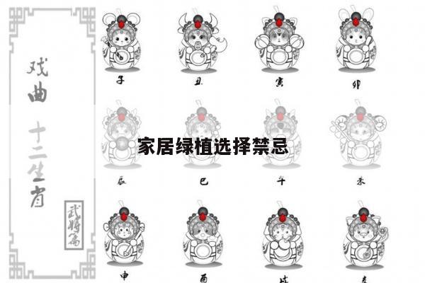 家居绿植选择禁忌